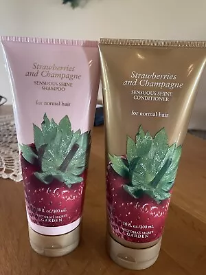 Victoria’s Secret Garden Strawberries And Champagne Shampoo And Conditioner Set • $25