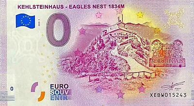 £5.40 • Buy Ticket 0 Euro Kehlsteinhaus Eagles Nest Germany 2020 N° Various