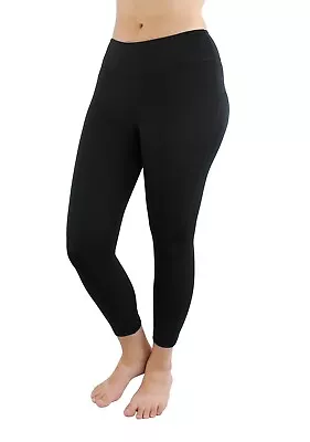 Marika Sport Cropped Legging Wicking Form Control Activewear Concealed Pocket • $13.99