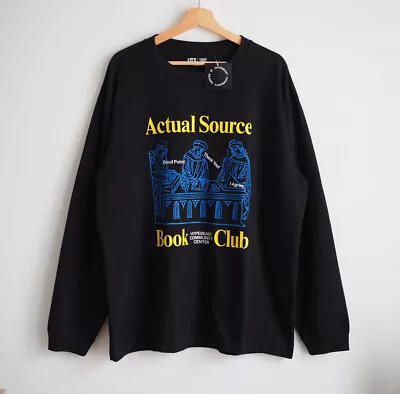 Actual Source Book Club Uniqlo X Hypebeast Streetwear Pullover Loose Sweatshirt • $39.60