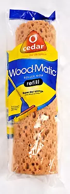 O Cedar Wood-Matic 11.5  Roller Mop Slide-On Refill For Wood & Hardwood Floors • $11.99