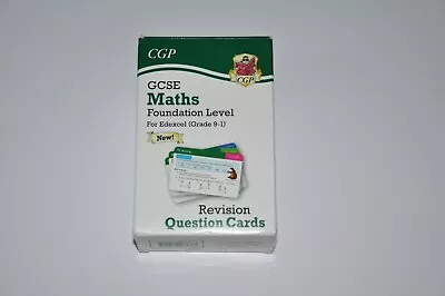 GCSE Edexcel Maths Revision Question Cards Foundation Level Grade 9 -1  • £6.50
