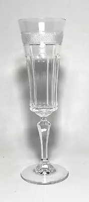 ROGASKA ~ Vintage Crystal 6 Oz. CHAMPAGNE FLUTE GLASS (Palladio)~ Slovenia • $38