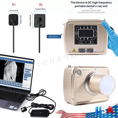 Dental Xray Digital Imaging System Unit Xray Machine/RVG X-Ray Sensor Size 1/1.5 • $638