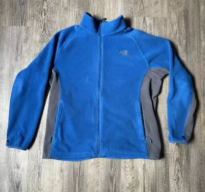 The North Face Full Zip Blue Fleece Jacket- Mens Xl • $22