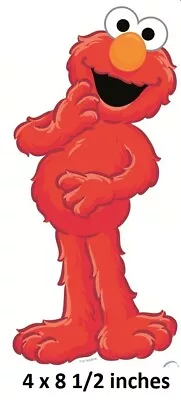 Elmo Wall Decal Sesame Street Vinyl Sticker Red Muppet Peel And Stick Art Decor • $4.99