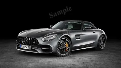 Mercedes AMG GT C Roadster 2017 High Res Wall Decor Print Photo Poster • $24.98