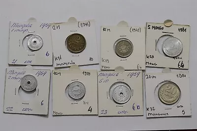 🧭 🇲🇳 Mongolia Old Coins Lot B66 #625 • $37.19