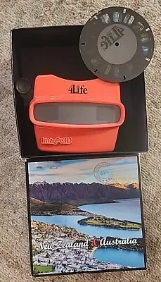 View-Master Image 3d View Finder 4Life Red New Zealand & Australia With Box • $24.99