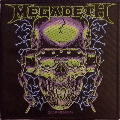 £3.29 • Buy Megadeth - Vic Rattlehead Patch 10cm X 10cm
