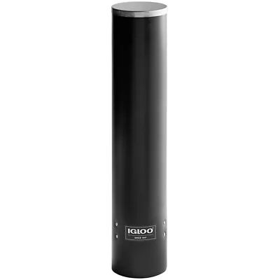 Igloo 8242 Black Plastic 4 Oz. Cup Dispenser For 3 5 & 10 Gallon Water Coolers • $20