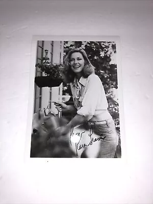 Karen Grassle Little House On Prairie Autograph Black & White Photo 5x7 No COA • $25