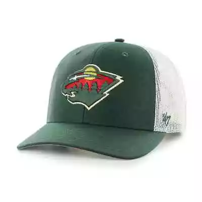 2024 Minnesota Wild 47 Brand NHL Trucker Adjustable Snapback Hat Mesh Cap • $31.99