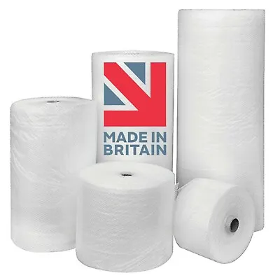 SMALL & LARGE BUBBLE WRAP 300mm 500mm 750mm 1000mm 1200mm 1500mm X 10M 50M 100M • £6.67