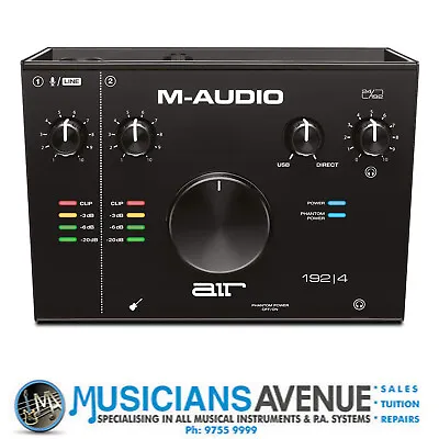 M-Audio AIR 192x4 USB Audio Interface 2-In/2-Out • $198.50