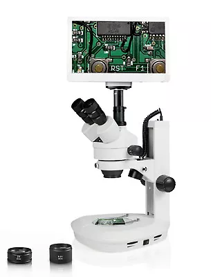 Vision Scientific VS-2FZ-RET11.6 Simul-Focal Trinocular Zoom Stereo Microscope • $880.15