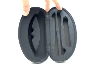 Oakley Crosslink Soft Vault Hard Case Black Zip Around Clam Shell Case • £24.96