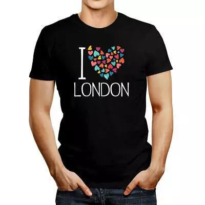 I Love London Colorful Hearts T-shirt • $21.99