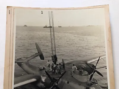 Martin PBM Mariner Flying Boat 8”x9-3/4” High Quality Vintage Photograph Sgl Own • $30