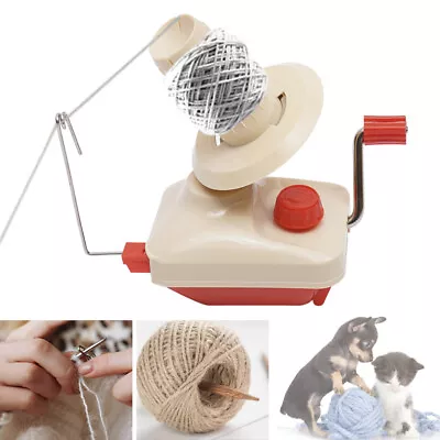 Yarn Ball Winding Machine Wool Winder Holder String Winding Tool Machine UK NEW • £13