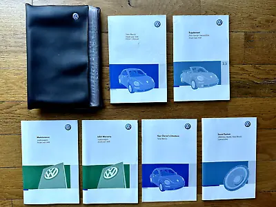 2008 Volkswagen New Beetle Owners Manual Set     Free Us Shipping • $84