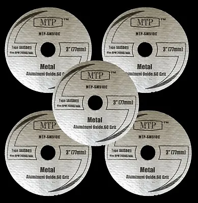 5X 3  Metal Cutting Blade For Dremel SM510C Saw Max Milwaukee Ryobi Cutoff 7/16  • $10.95