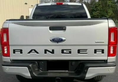 BLACK Tailgate Insert Letters Decal Vinyl Stickers For Ford Ranger 2019-2023 New • $9.95