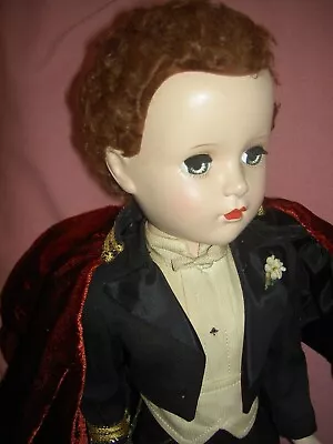 Mme. Alexander 18  Hard Plastic 1953 Male Coronation Procession Member Doll • $959