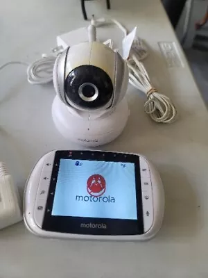 Motorola MBP33XLPU 3.5  Video Baby Monitor With Digital Zoom Two-Way Audio • $29.99