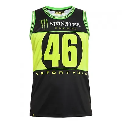 New Official Valentino Rossi VR46  Monster Unisex Vest - MOUTT 217004 • $41.02