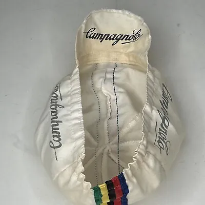 Campagnolo Pro Team Cycling Cap Hat Italy APIs Vintage Hard To Find • $24.97