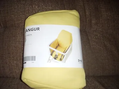 Ikea  New  Lungar Padded High Chair Cover  New Yellow • £10