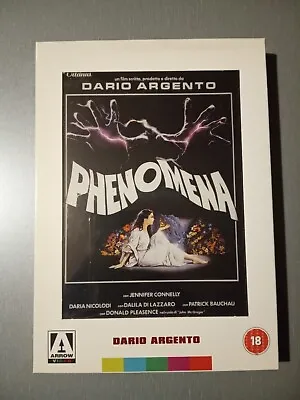 Phenomena: DVD Arrow Video Slipcase W/Booklet + Poster • £15