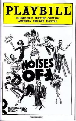 NOISES OFF PLAYBILL BROADWAY JANUARY 2016 Megan Hilty Andrea Martin Rob McClure • $5.69