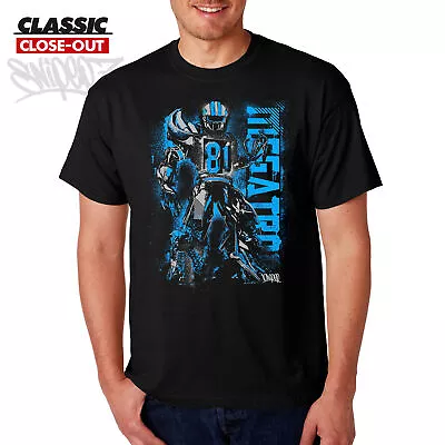 CALVIN JOHNSON MEGATRON CLOSE OUT T-SHIRT 81 Detroit Lions Football Tee Tshirt • $9.99