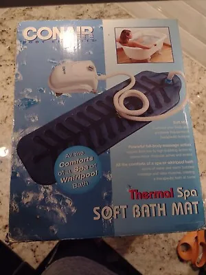 Conair Thermal Spa Soft Bath Mat MBTS2 Full Body Massaging Action Body Benefits • $126.65