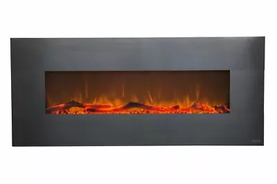 Touchstone Onyx Stainless 80026 50  Wall Mounted Electric Fireplace • $419