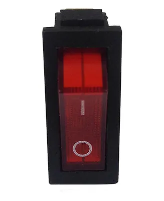 AC 250V 15A 20A Red Light Illuminated ON/OFF 2 Position Rocker Switch 3 Pin • $4.50