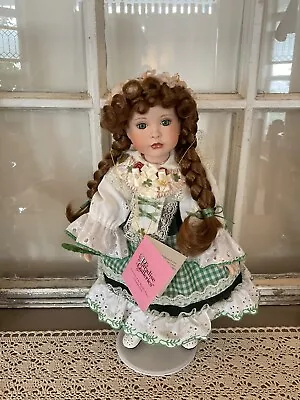 Vtg Paradise Galleries KELLY Musical Irish Porcelain Doll 14  • $14.99