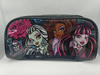 Monster High 2014 Vinyl Pencil Pen Case • $9