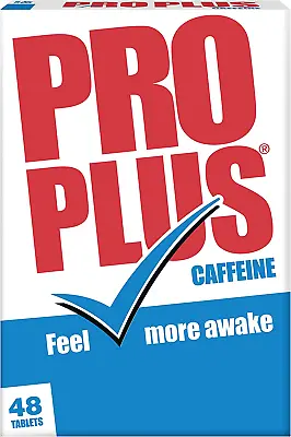 PRO Plus 48 Tablets - Caffeine Tablets - Sugar Free • £9.89