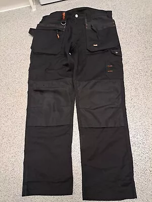 £25 • Buy Scruffs Black Work Trousers 34  S-150 