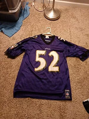 NFL Players Jersey Baltimore Ravens #52 Ray Lewis Men's Size XL Jersey • $38.49