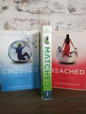 Matched Series Complete Trilogy YA Teen Dystopian Romance Crossed Reached PB. • $17.54