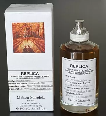 Maison Margiela Replica Autumn Vibes Eau De Toilette Spray 3.4 Oz (AUTHENTIC) • $69.95