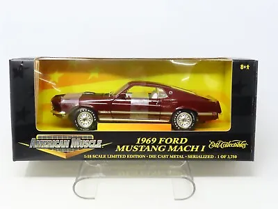 1/18 Scale ERTL American Muscle Limited Edition 32263 1969 Ford Mustang Mach 1 • $119.95