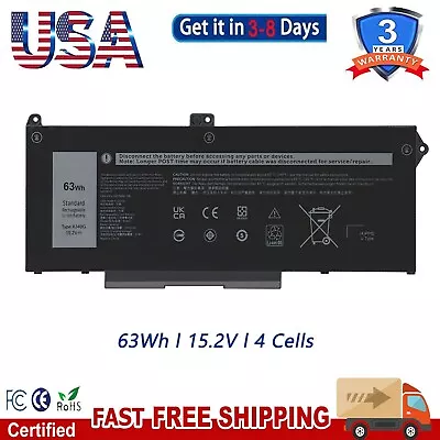 10* RJ40G Battery For Dell Latitude 5420 5520 Precision 3560 01K2CF 075X16 WY9DX • $207.99