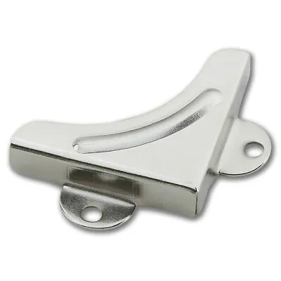 4x PICTURE/MIRROR CORNER CLAMPS Silver Metal Fixing Mounting Support Brackets • £4.22