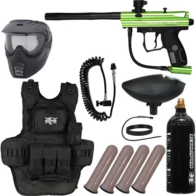 New Spyder Victor Heavy Gunner Paintball Gun Package Kit - Slime • $201.65