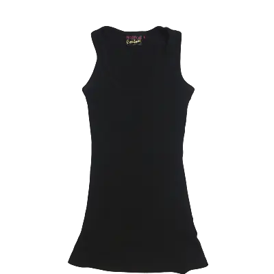 £3.95 • Buy Miss Fiori Couture Vest Top Size 8 / [S] | Black